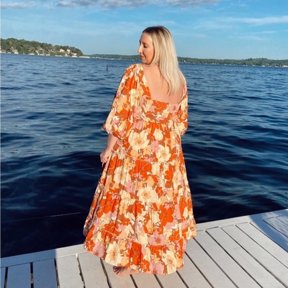 SHOW ME YOUR MUMU Elaina  Maxi Dress Size 1X - Picture 3 of 5